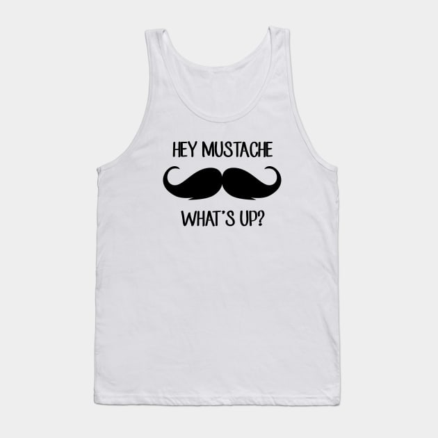 Hey Mustache, What's Up? (Q, Impractical Jokers) Tank Top by fandemonium